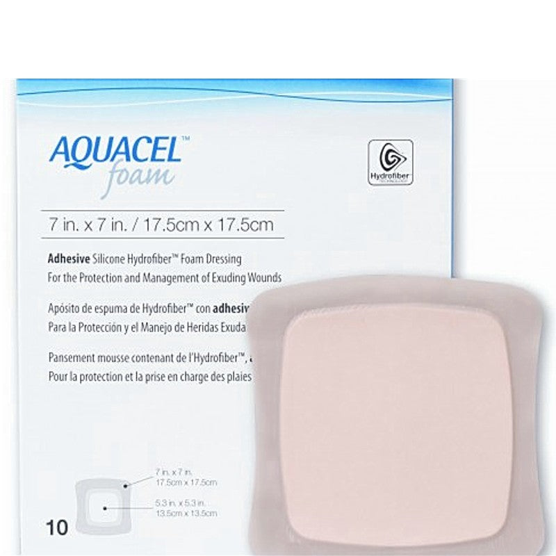 Aquacel® Adhesive Silicone Foam Dressing - Sterile