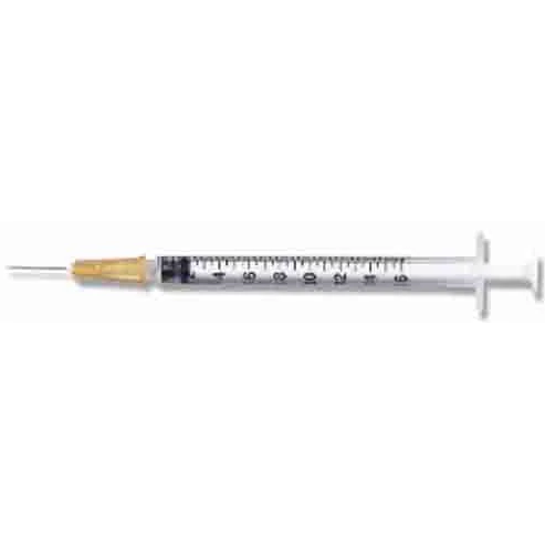 Substitute For BD PrecisionGlide 1 mL Tuberculin Syringe w/ Det Needle w/o Safety 26G x 3/8" - 309625*