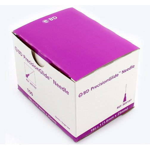 BD PrecisionGlide™ Hypodermic Needle Without Safety All Sizes