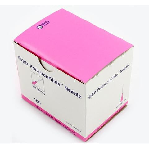 BD PrecisionGlide™ 18 G x 1-1/2" Hypodermic Needles - 305196