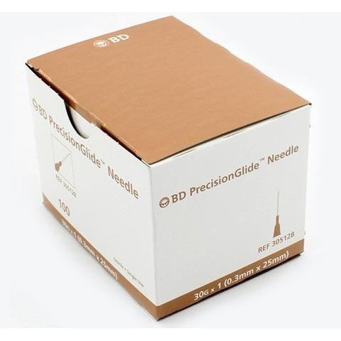 Bulk Buy! BD PrecisionGlide™ 30 G x 1" Hypodermic Needles - 305128 Case of 1000