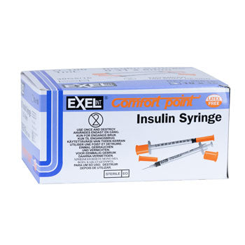 Comfort Point™ Lo-Dose Standard Insulin Syringe w/ Needle NonSafety Regular Wall