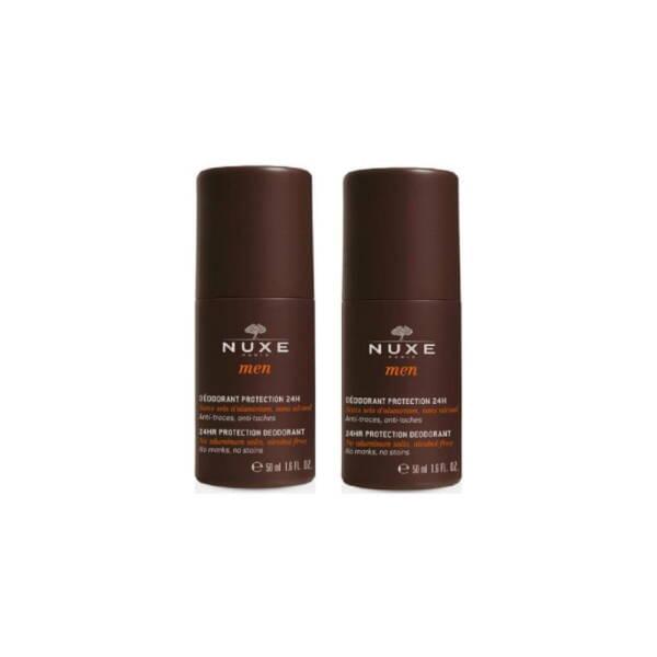 Nuxe Men 24HR Protection Deodorant - Natural, 24-Hour Odor Protection for Men, Aluminum-Free & Paraben-Free