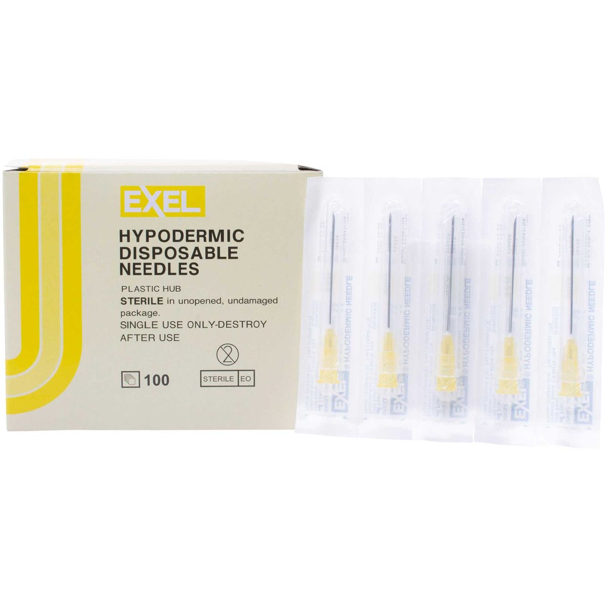 EXEL 20G x 1-1/2" Hypodermic Needles w/ Regular Wall - 26418