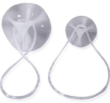 EvaCare® 100% Silicone Cube Pessary w/o Drain Holes # 10 (75mm) - CU75