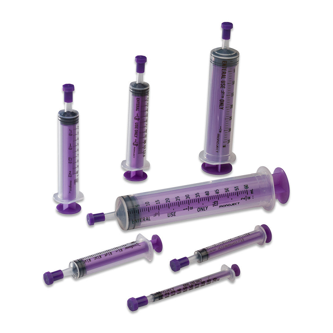 Oral Syringe Monoject™ 60 mL Oral Tip Without Safety - 460SG