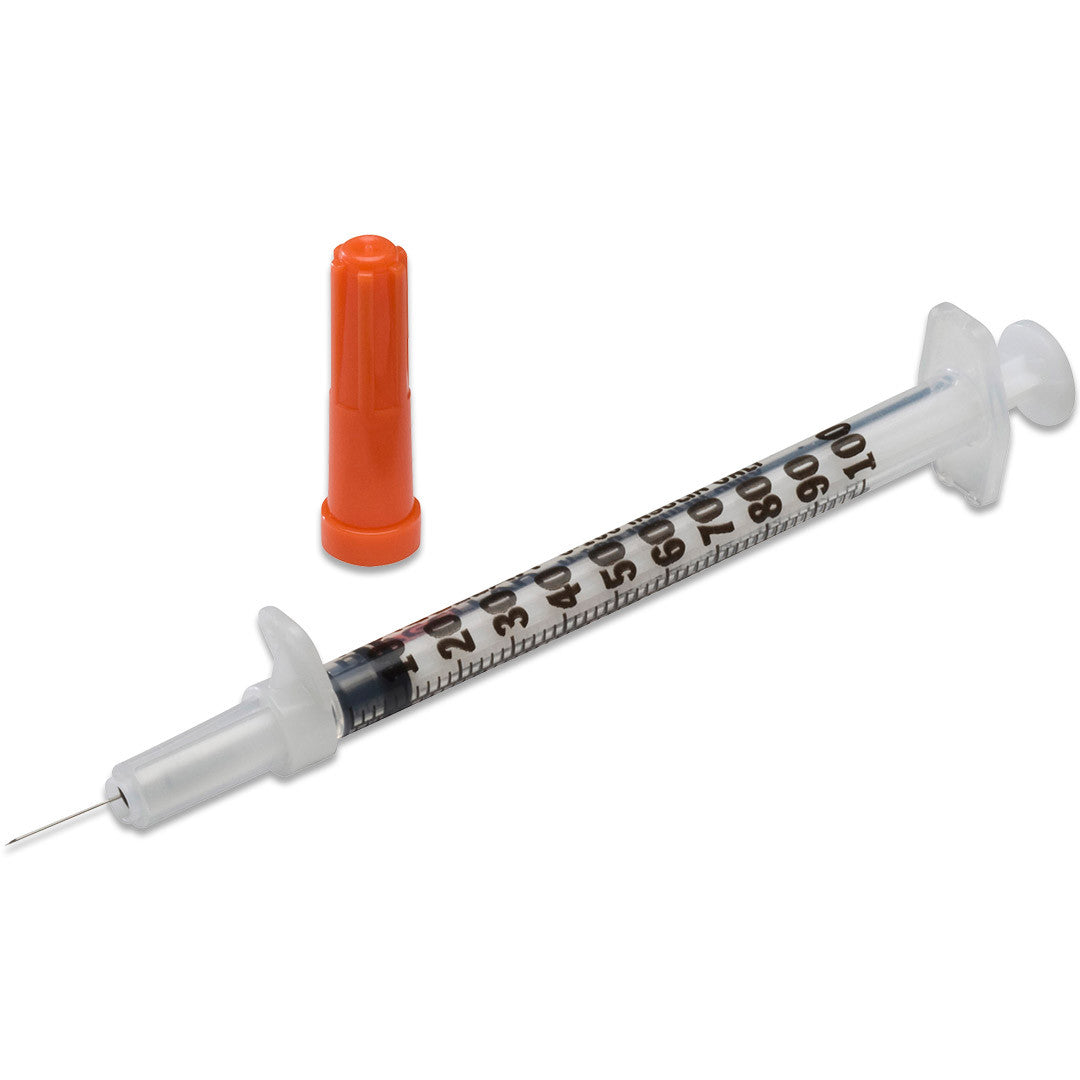 Magellan™ 1/2 mL 30 G x 5/16" Insulin Safety Syringes - 8881893050