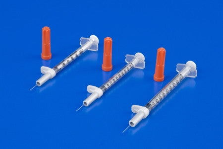 Magellan™ 1 mL 30 G x 5/16" Insulin Safety Syringes - 8881893010