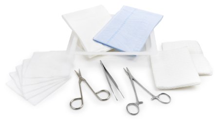 McKesson Laceration Tray with Instruments - 16-221