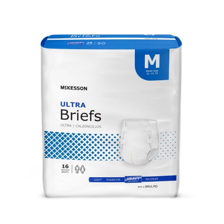 Unisex Adult Incontinence Brief McKesson Ultra X-Large Disposable Heavy Absorbency - BRULXL