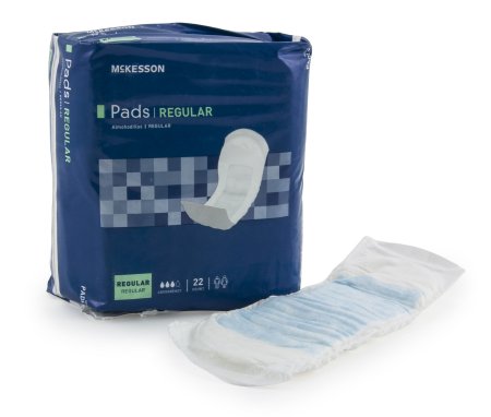Bladder Control Pad McKesson Ultra 14 Inch Length Heavy Absorbency Polymer Core One Size Fits Most - PADHV