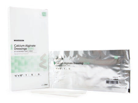 McKesson Calcium Alginate Dressing with Antimicrobial Silver