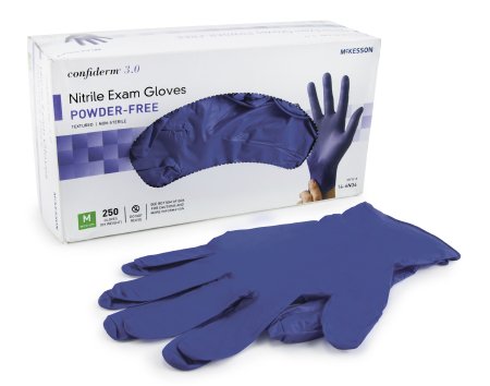 McKesson Confiderm® 3.0 Nitrile Exam Gloves Powder-free - 14-6N3