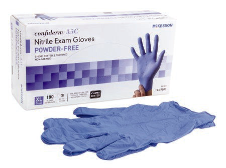 Confiderm® 3.5C Chemo-Rated Nitrile PF Exam Gloves - 14-697XC