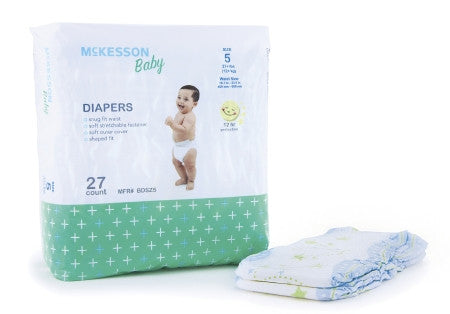 McKesson Disposable Baby Diapers 12 hr. Protection - BDSZ