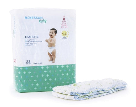 McKesson Disposable Baby Diapers 12 hr. Protection - BDSZ