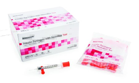 Substitute For McKesson Insulin Syringes w/ Fixed Needles