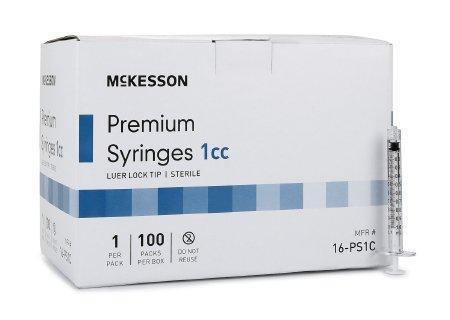 McKesson Luer Lock General Purpose Syringe Without Safety