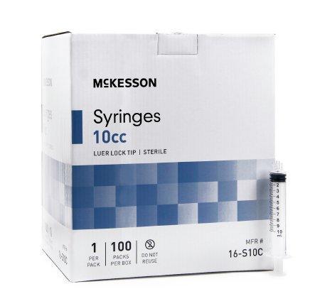 McKesson Luer Lock General Purpose Syringe Without Safety