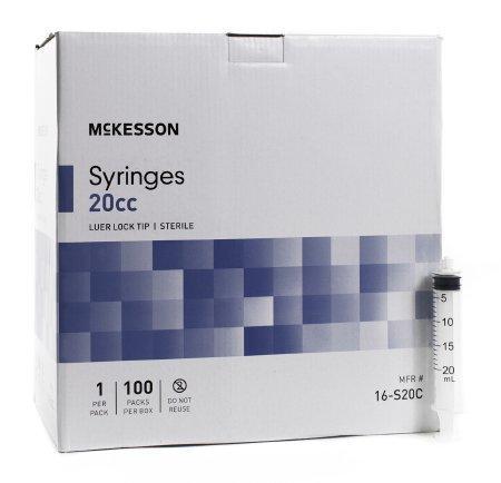 McKesson Luer Lock General Purpose Syringe Without Safety