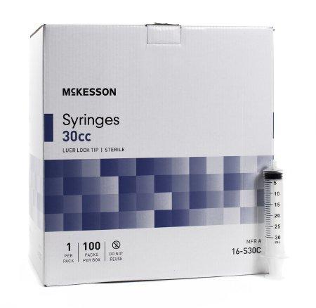 McKesson Luer Lock General Purpose Syringe Without Safety
