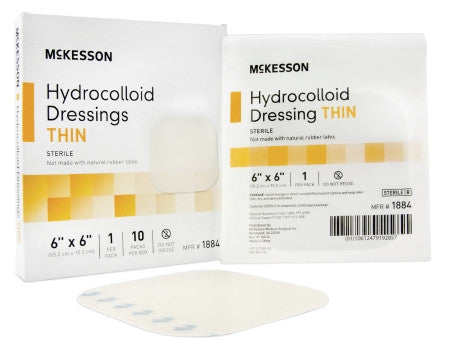 McKesson Hydrocolloid Thin Dressing Sterile