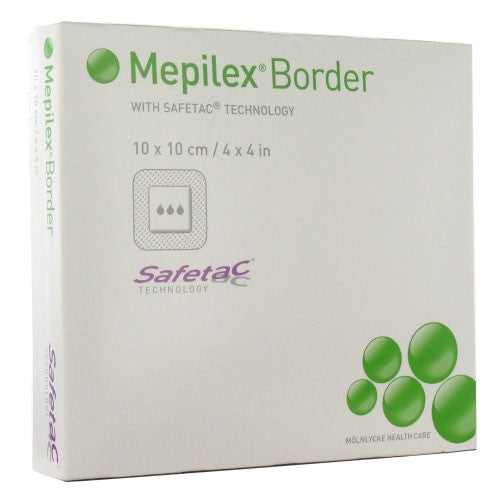Mepilex® Self-Adherent Silicone Foam Dressing w/ Border - 295