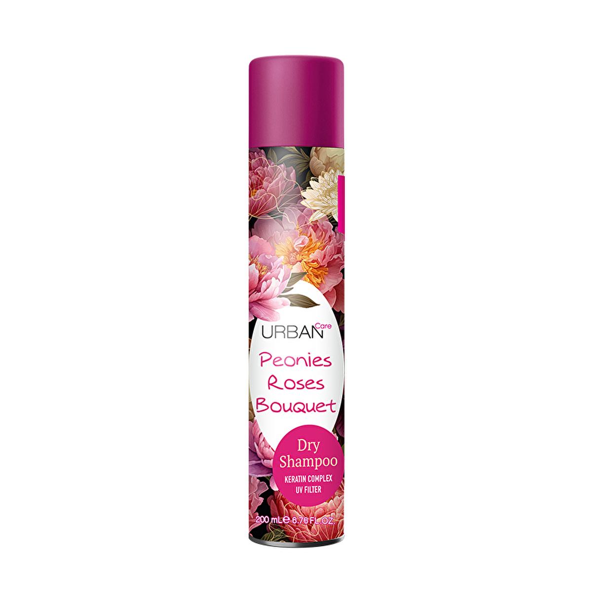 Urban Care Vegan Dry Shampoo with Peony & Rose - 6.76 fl oz Volumizing & Refreshing Hair Care