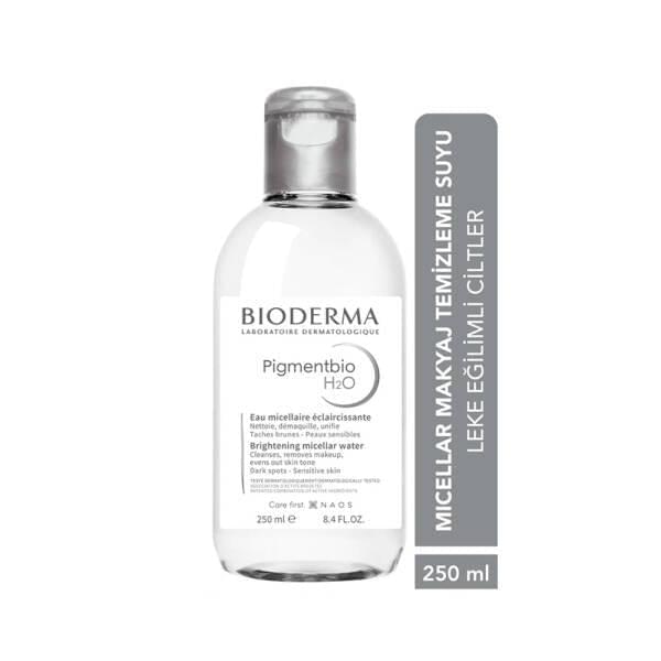 Bioderma Pigmentbio H2O Micellar Makeup Remover for Sensitive Skin - 8.45 fl oz Gentle Skincare