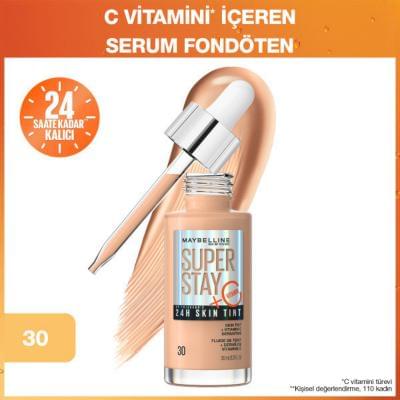 Maybelline New York Super Stay Skin Tint Foundation Makeup - Lightweight, 24 Hour Wear, Vitamin C Enriched