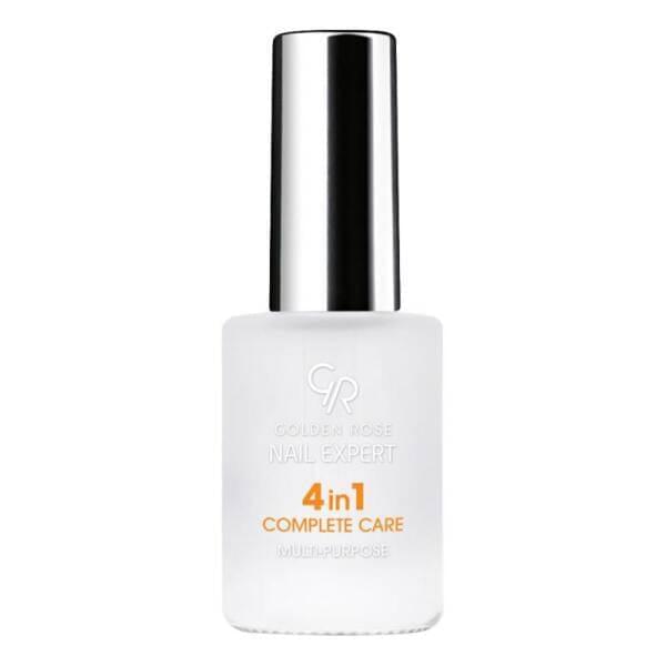 Golden Rose Nail Expert 4-in-1 Complete Care - Multi-Functional Nail Strengthener & Nourisher with Vitamins A, E, C, F - 11ml