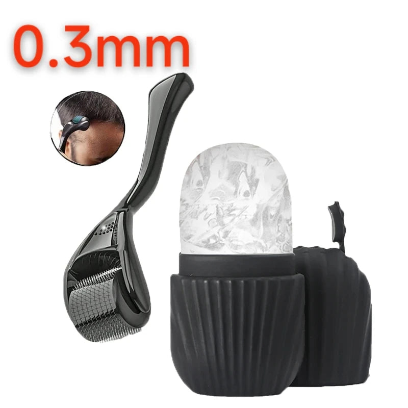 1/2/3pcs Ice Face Roller Facial Skincare Ice Roller Set,Facial Roller GuaSha FaceTool Set,Face Massage Roller Lifting Contouring.