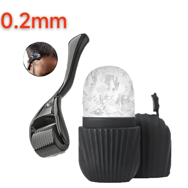 1/2/3pcs Ice Face Roller Facial Skincare Ice Roller Set,Facial Roller GuaSha FaceTool Set,Face Massage Roller Lifting Contouring.