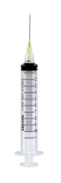General Purpose Syringe Nipro™ 10 mL Luer Lock Tip Without Safety - JD+10L-WEI