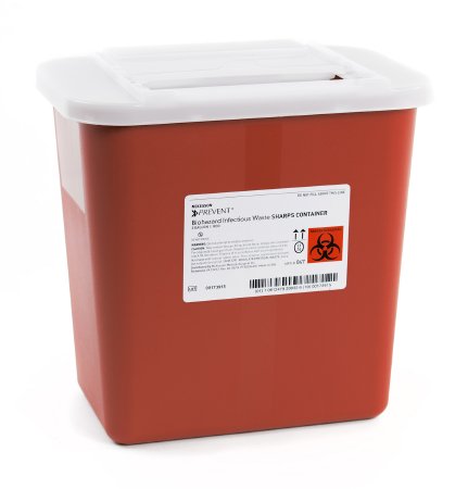 Prevent® Standard Biohazard Infectious Waste Sharps Containers