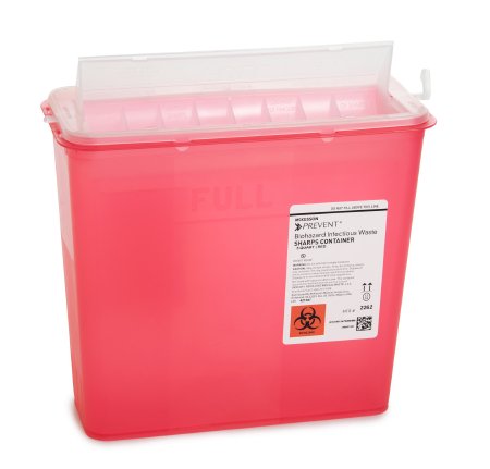 Prevent® Standard Biohazard Infectious Waste Sharps Containers