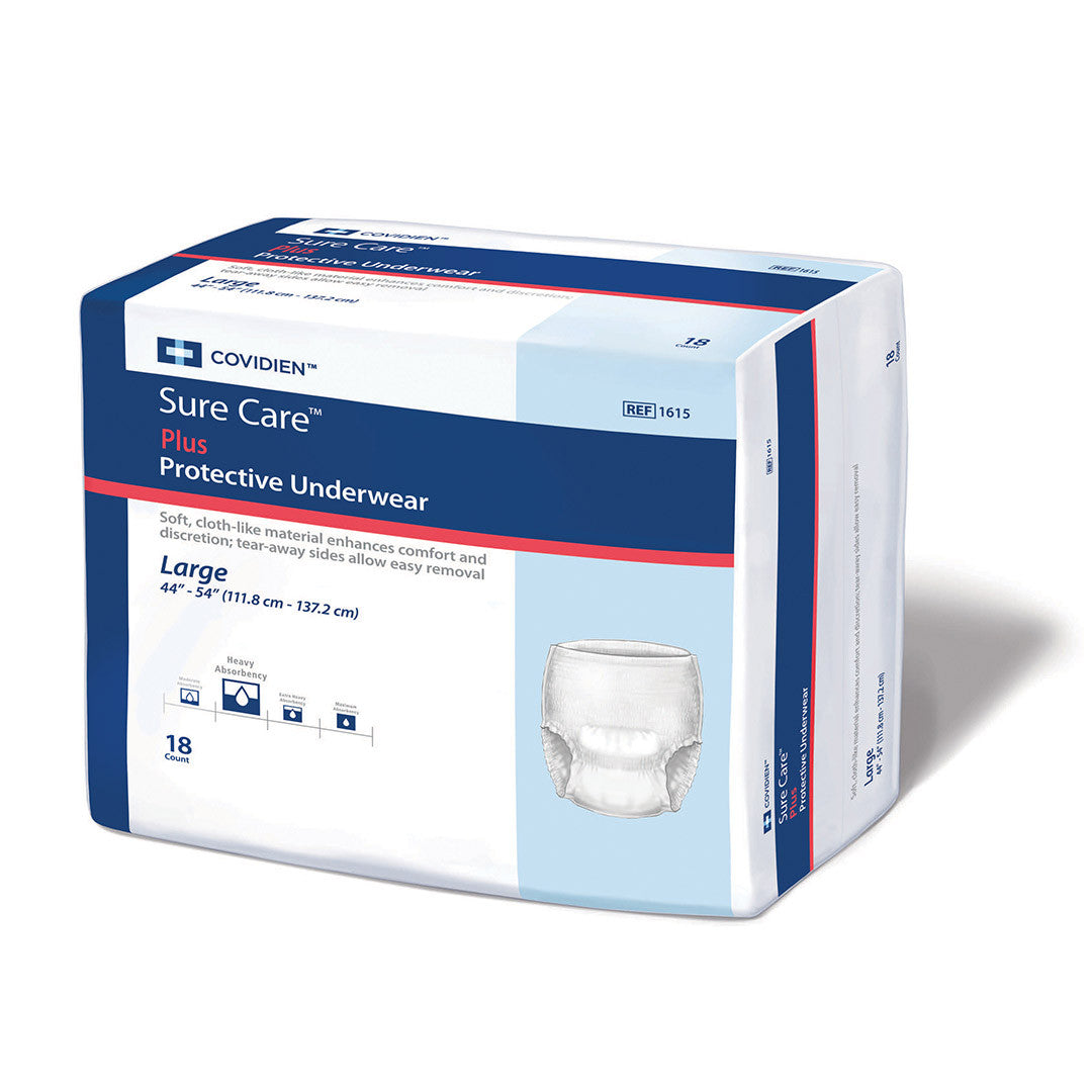 Sure Care™ Plus Adult Super-Absorbent Protective Underwear XXL - 1630