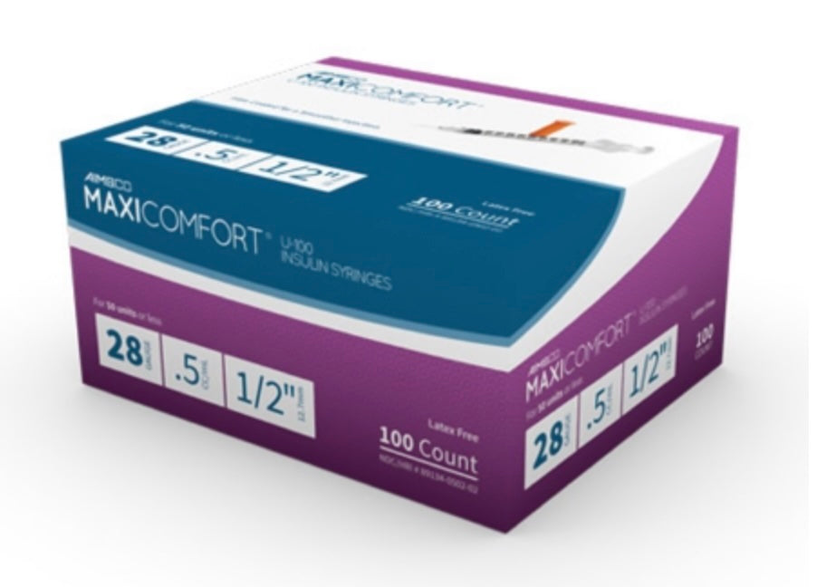 Bulk Buys! MHC Medical AIMSCO® Standard Insulin Syringe with Needle