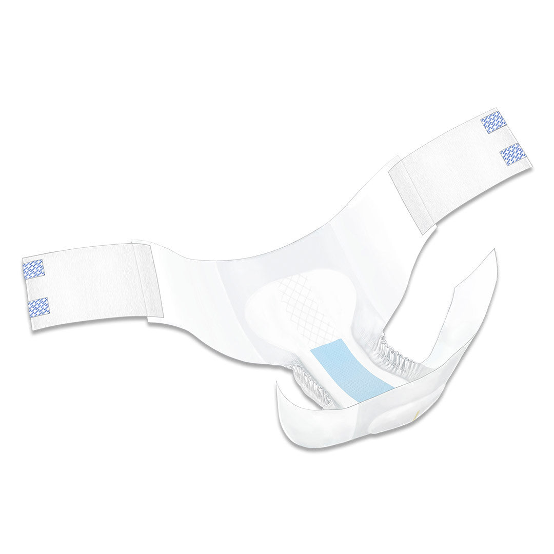 Unisex Adult Incontinence Brief Wings™ Super 3X-Large Disposable Heavy Absorbency - 67095
