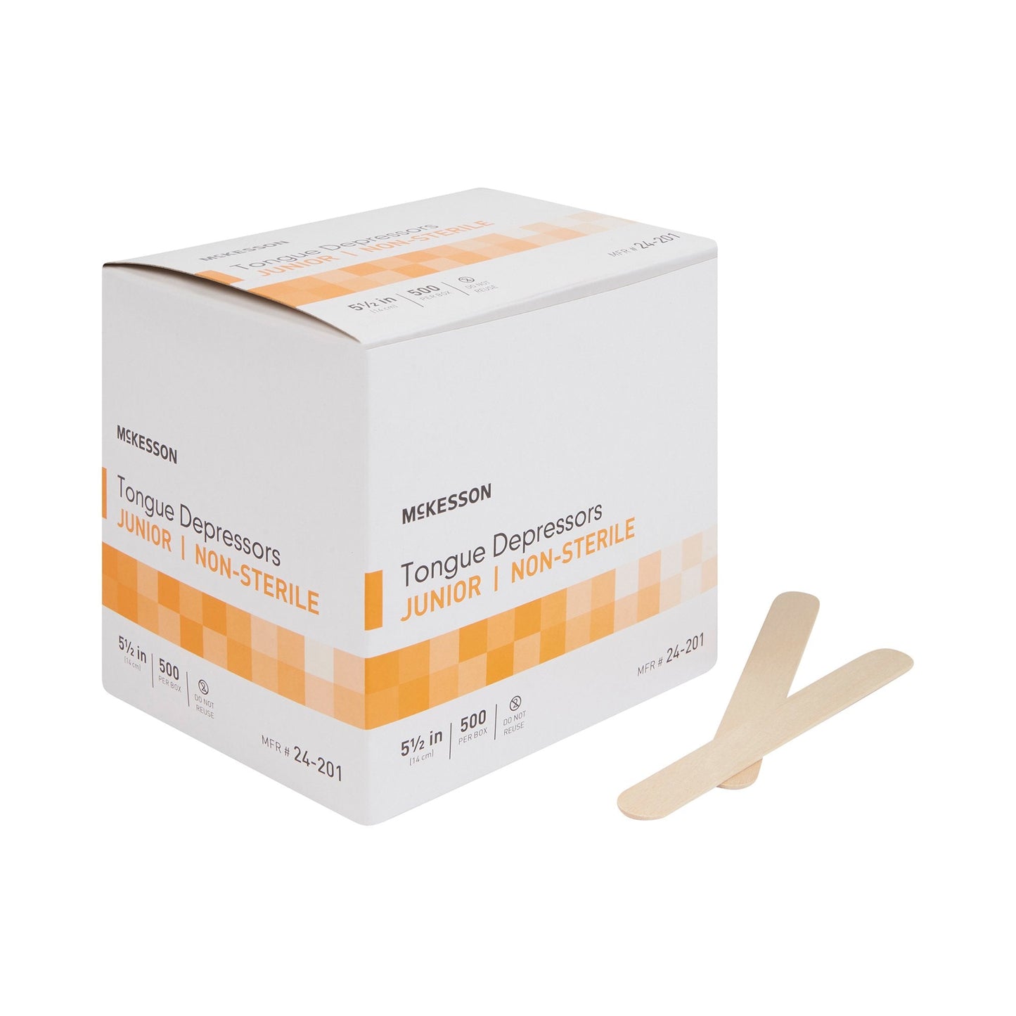 McKesson Tongue Depressor for Pediatric Use, Nonsterile 24-201