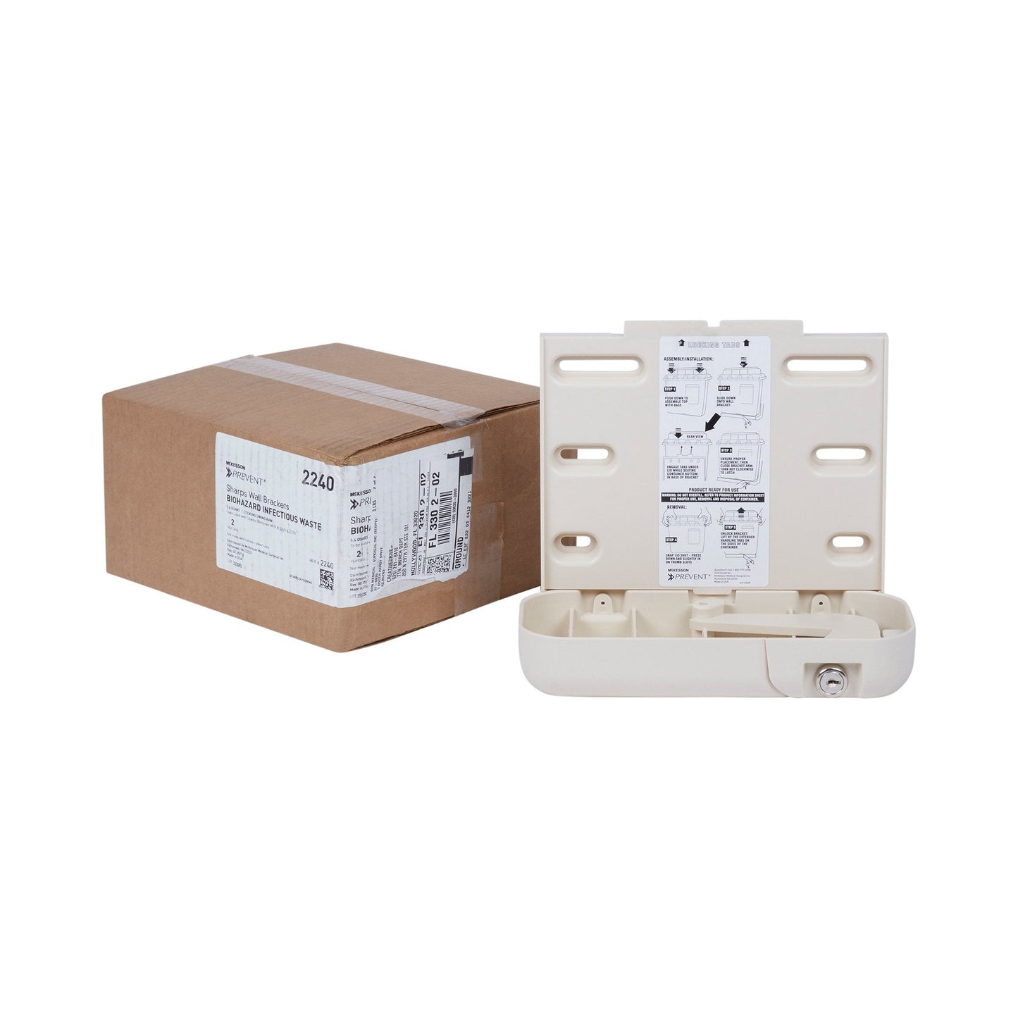 McKesson Prevent® Sharps Collector Bracket 2240