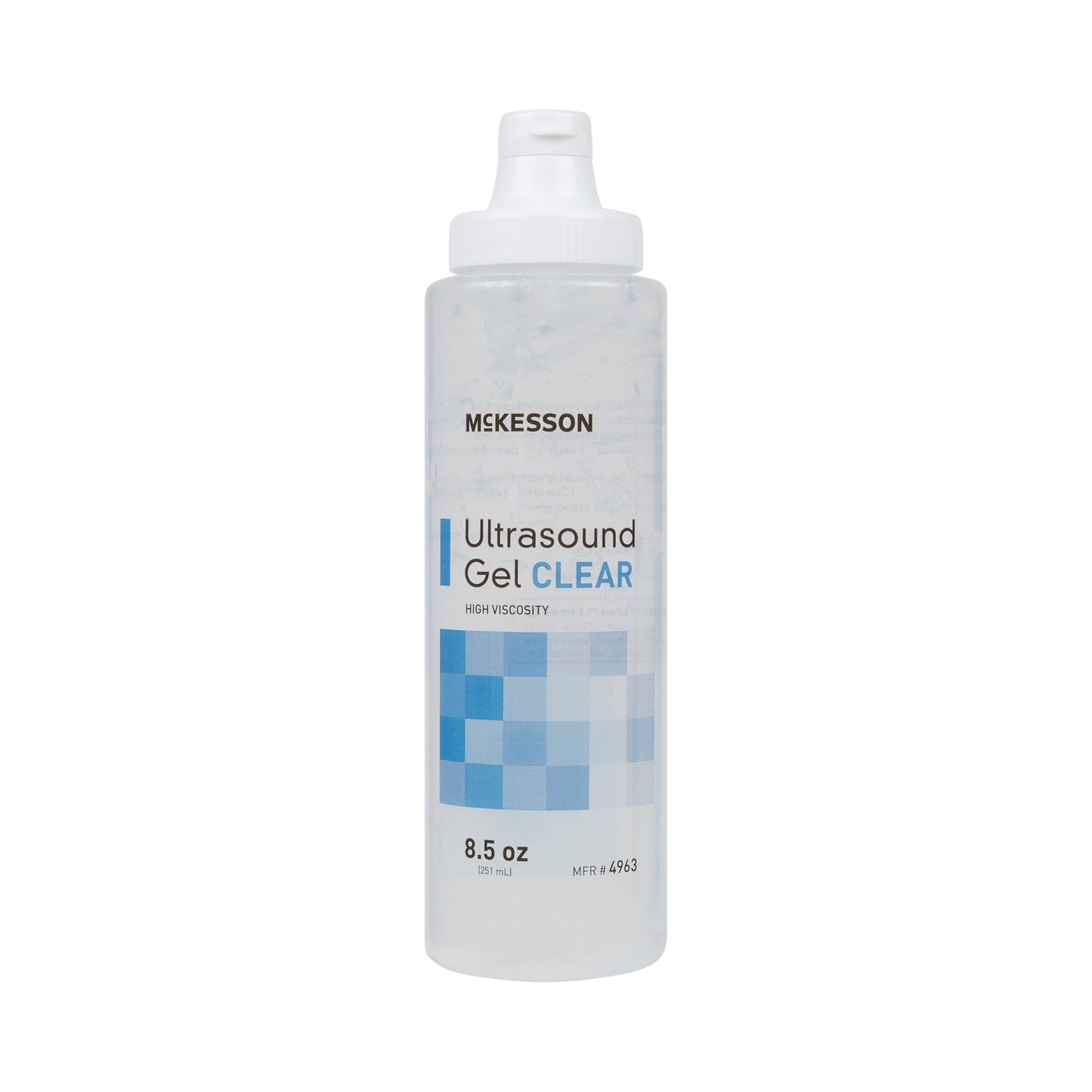 McKesson Ultrasound Gel, Clear, 250 mL Bottle, Ultrasound and Laser Transmission 4963