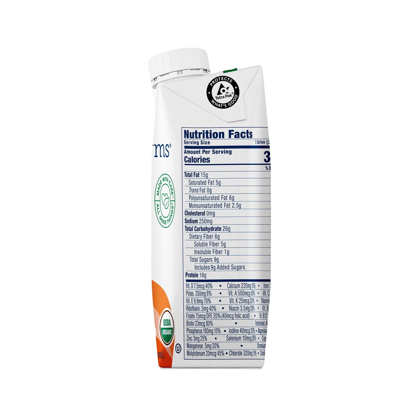 Kate Farms® Glucose Support 1.2 Vanilla Nutrition Shake for Diabetics, 8.45-oz. 811112030676