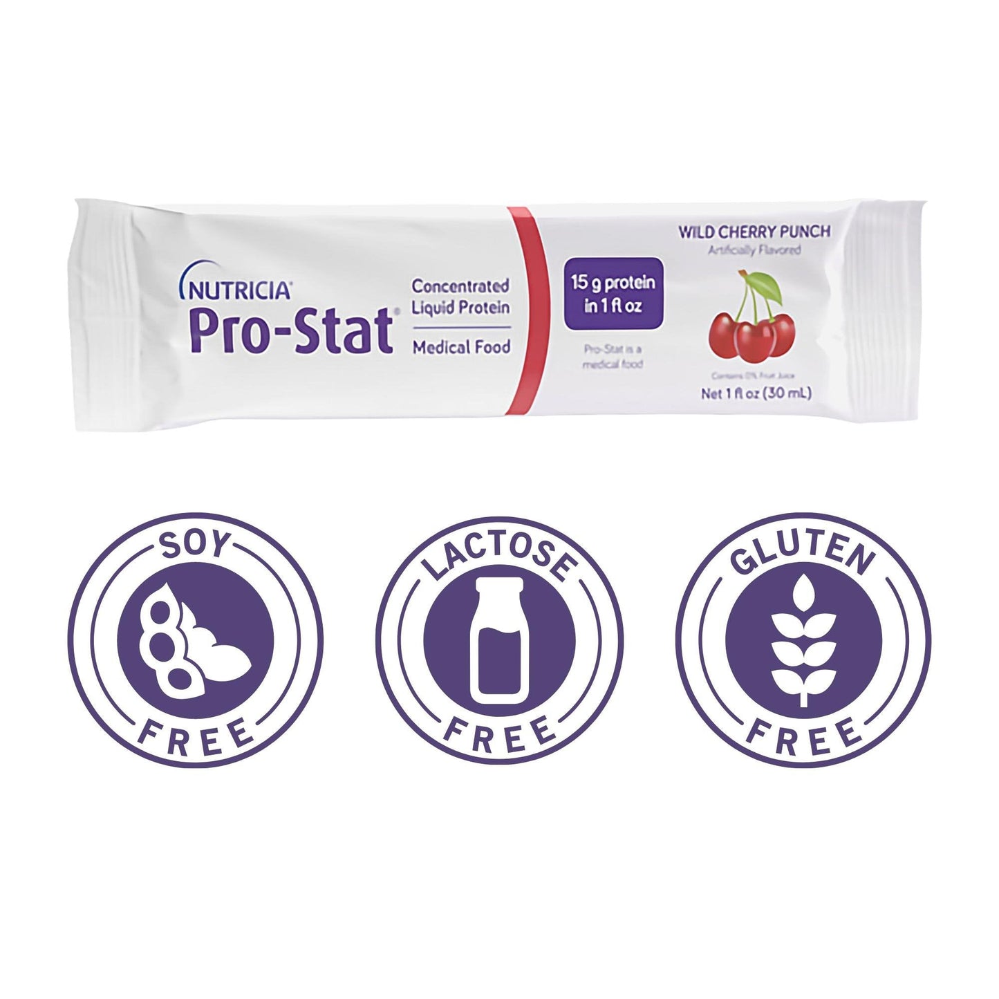 Pro-Stat® Wild Cherry Punch Concentrated Liquid Protein Medical Food 78395