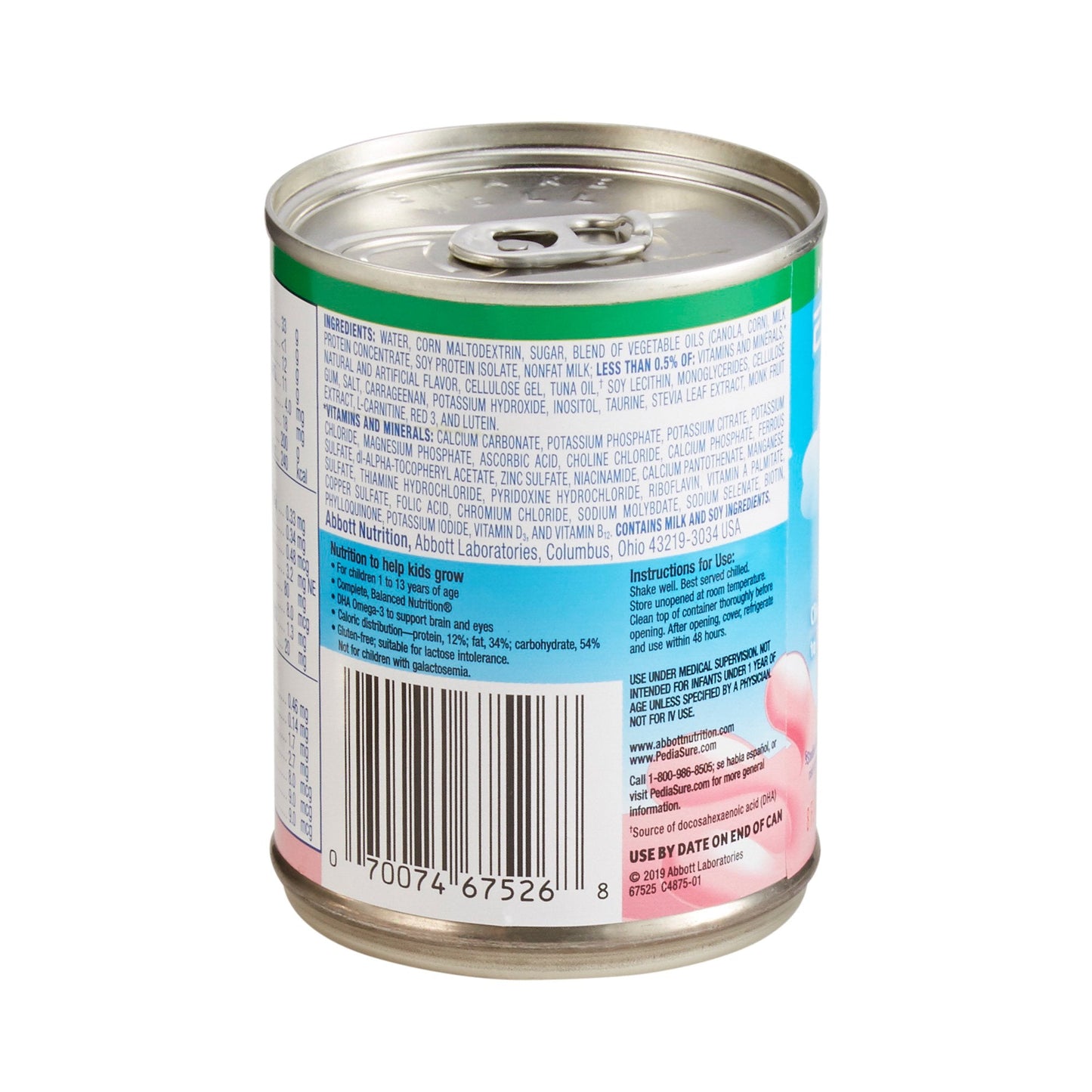 PediaSure® Grow & Gain Therapeutic Nutrition, Strawberry, 8-ounce can 67525