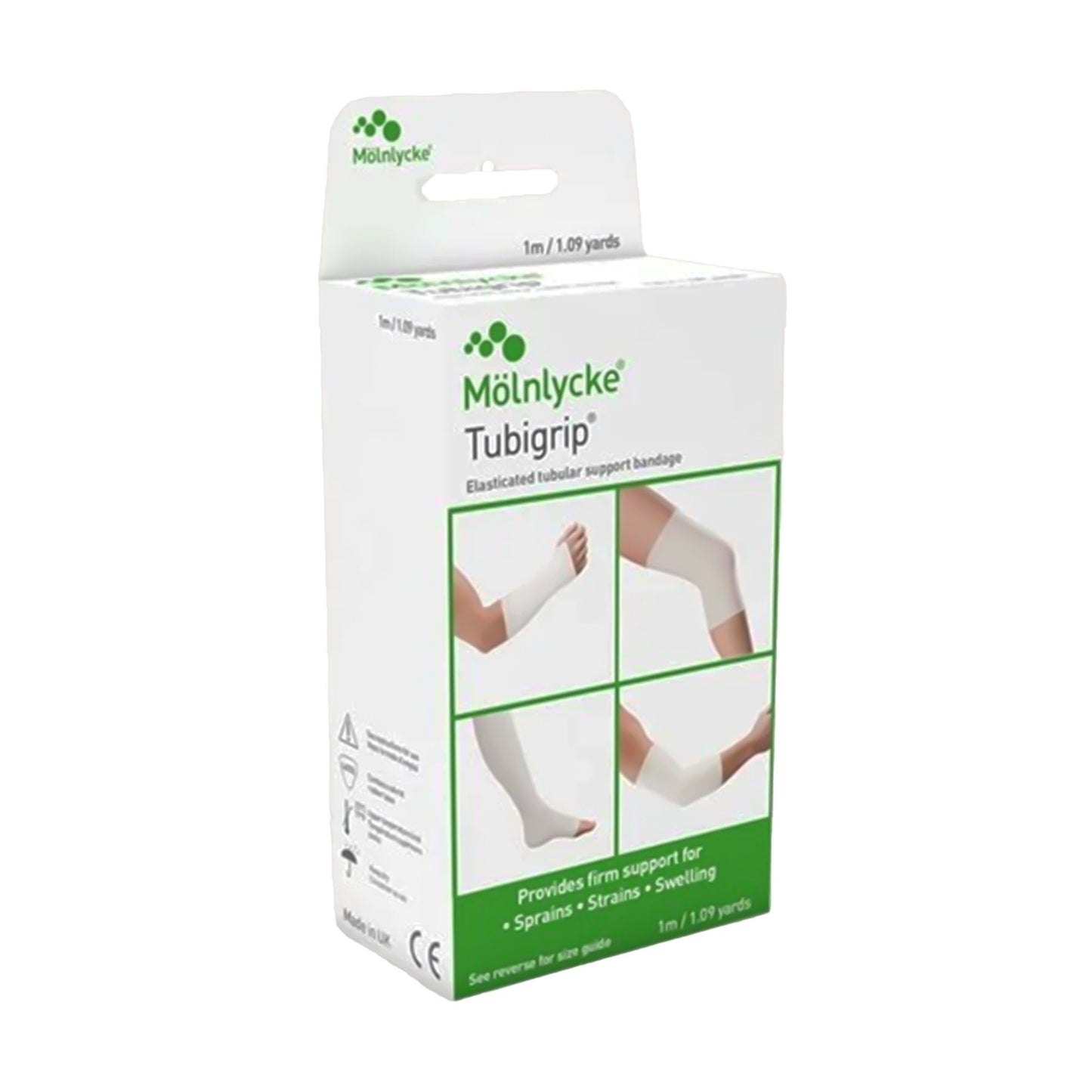 Tubigrip® Pull On Elastic Tubular Support Bandage, 1 Meter, Size F 1523