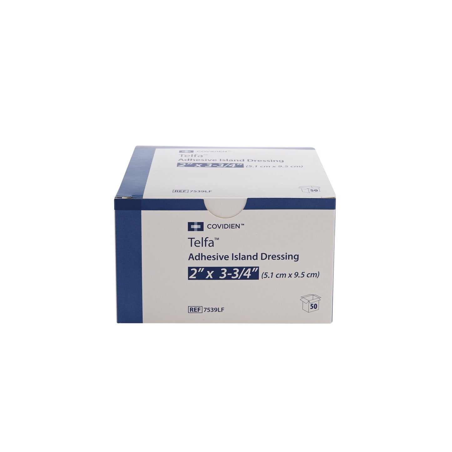Telfa™ White Adhesive Strip, 2 x 3-3/4 Inch 7539LF