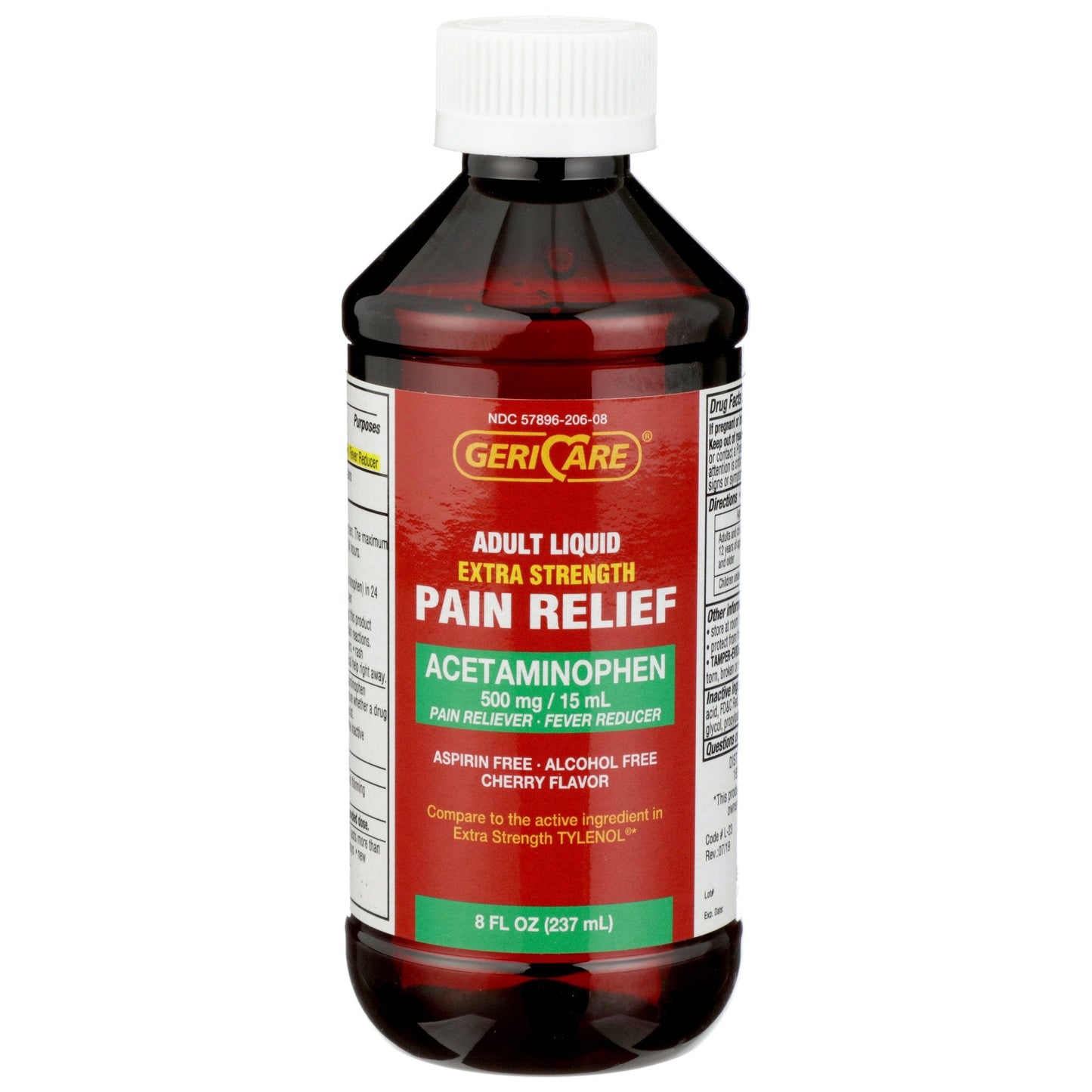 Geri-Care® Acetaminophen Pain Relief, 8 fl. oz. Q202-08-GCP