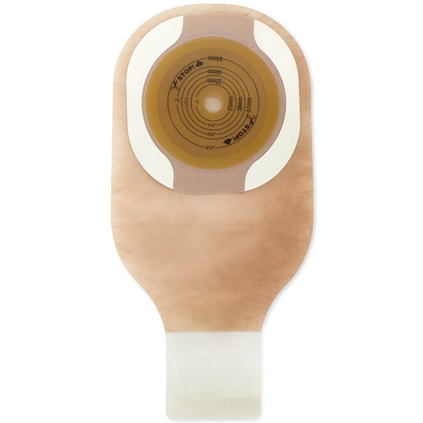 Premier™ One-Piece Ultra-Clear Ostomy Pouch, Cut to Fit Stomas up to 55 mm 85711