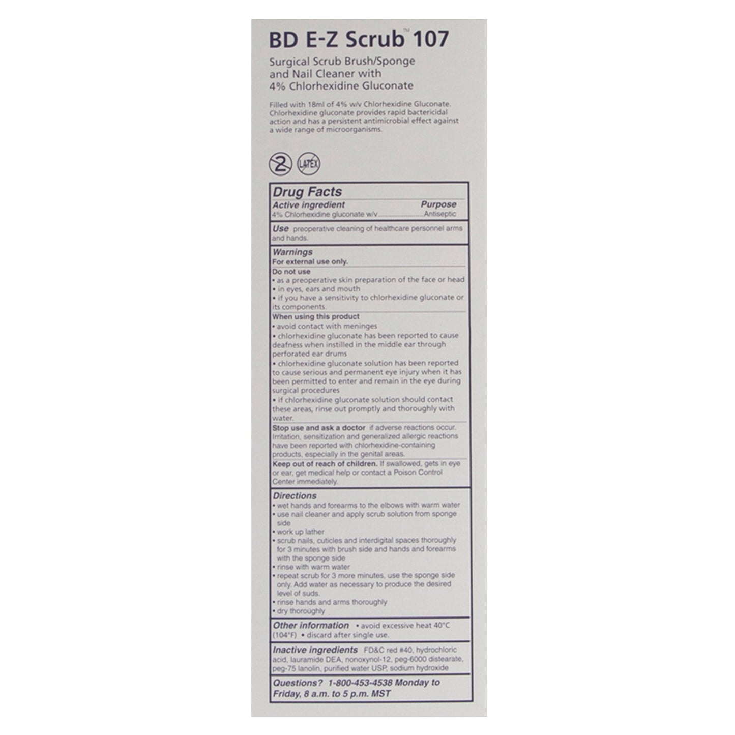 E-Z Scrub™ Red Impregnated Scrub Brush 371073